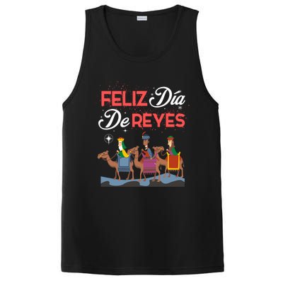 Feliz Dia De Reyes Happy Three Kings Day Epiphany Day Cute Gift PosiCharge Competitor Tank