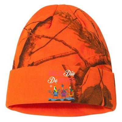 Feliz Dia De Reyes Happy Three Kings Day Epiphany Day Cute Gift Kati Licensed 12" Camo Beanie