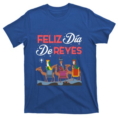 Feliz Dia De Reyes Happy Three Kings Day Epiphany Day Cute Gift T-Shirt