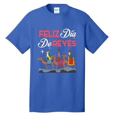 Feliz Dia De Reyes Happy Three Kings Day Epiphany Day Cute Gift Tall T-Shirt