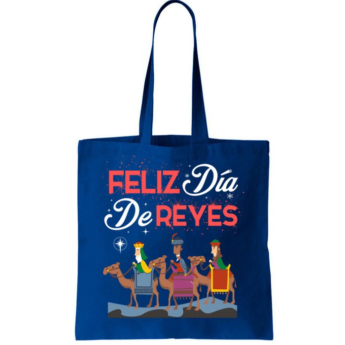 Feliz Dia De Reyes Happy Three Kings Day Epiphany Day Cute Gift Tote Bag