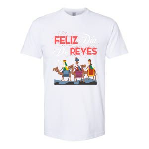 Feliz Dia De Reyes Happy Three Kings Day Epiphany Day Cute Gift Softstyle CVC T-Shirt