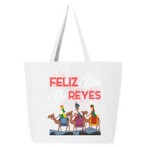 Feliz Dia De Reyes Happy Three Kings Day Epiphany Day Cute Gift 25L Jumbo Tote