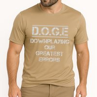 Funny Doge. Downplaying Our Greatest Errors Cooling Performance Crew T-Shirt