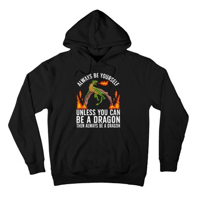 Funny Dragon Design For Fantasy Dragon Lover Hoodie