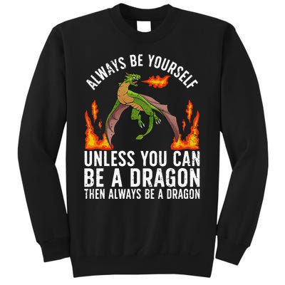 Funny Dragon Design For Fantasy Dragon Lover Sweatshirt