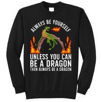 Funny Dragon Design For Fantasy Dragon Lover Tall Sweatshirt