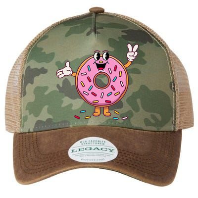 Funny Donut Donut Sprinkles Legacy Tie Dye Trucker Hat