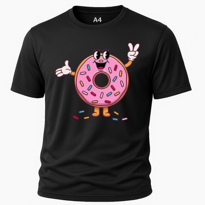 Funny Donut Donut Sprinkles Performance Shirt