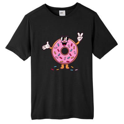 Funny Donut Donut Sprinkles Tall Fusion ChromaSoft Performance T-Shirt