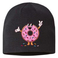 Funny Donut Donut Sprinkles Sustainable Beanie
