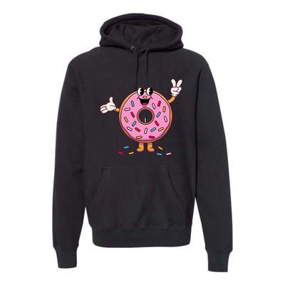 Funny Donut Donut Sprinkles Premium Hoodie