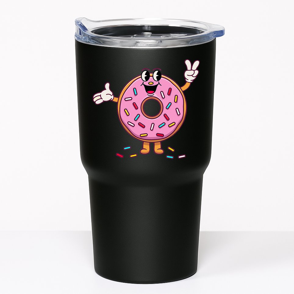 Funny Donut Donut Sprinkles Tumbler
