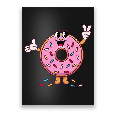 Funny Donut Donut Sprinkles Poster
