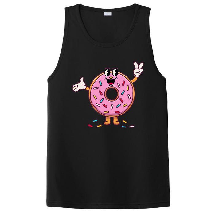 Funny Donut Donut Sprinkles PosiCharge Competitor Tank