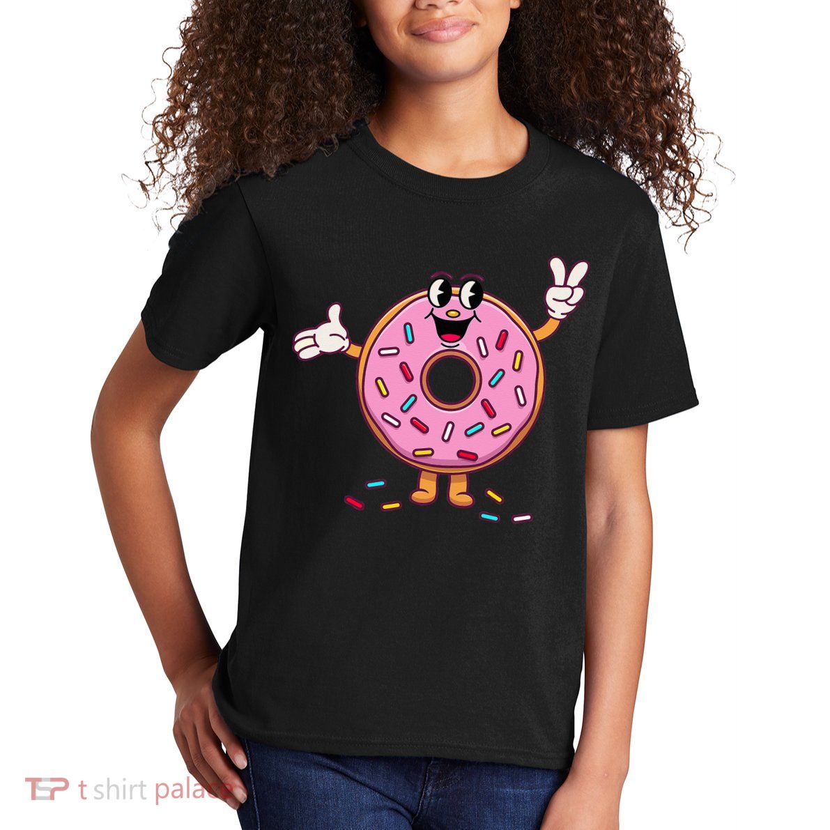 Funny Donut Donut Sprinkles Kids T-Shirt