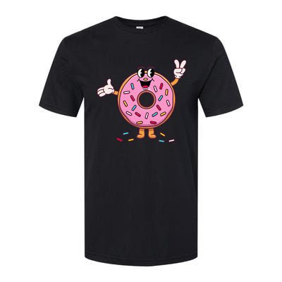 Funny Donut Donut Sprinkles Softstyle CVC T-Shirt