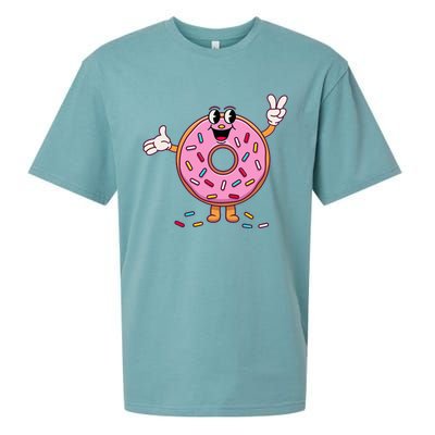 Funny Donut Donut Sprinkles Sueded Cloud Jersey T-Shirt