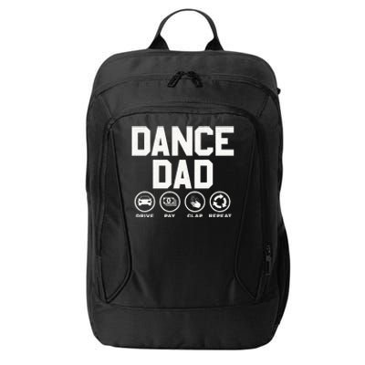 Funny Dance Dad Proud Dancer Dancing Father City Backpack