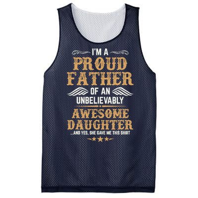 Fathers Day Dad Matching Daughter Fathers Day Mesh Reversible Basketball Jersey Tank