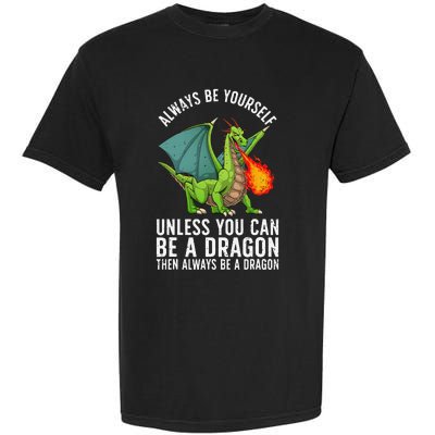 Funny Dragon Design For Fantasy Dragon Lover Garment-Dyed Heavyweight T-Shirt