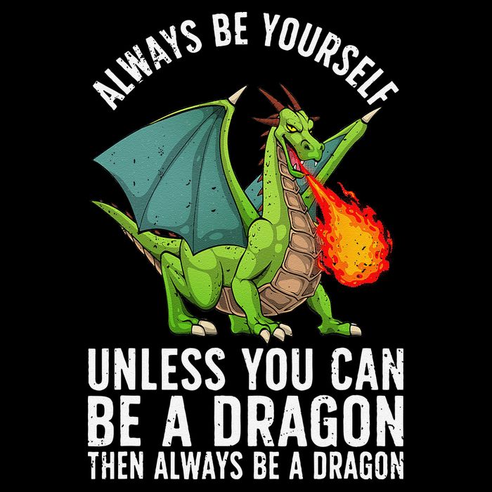 Funny Dragon Design For Fantasy Dragon Lover Cooling Performance Crew T-Shirt