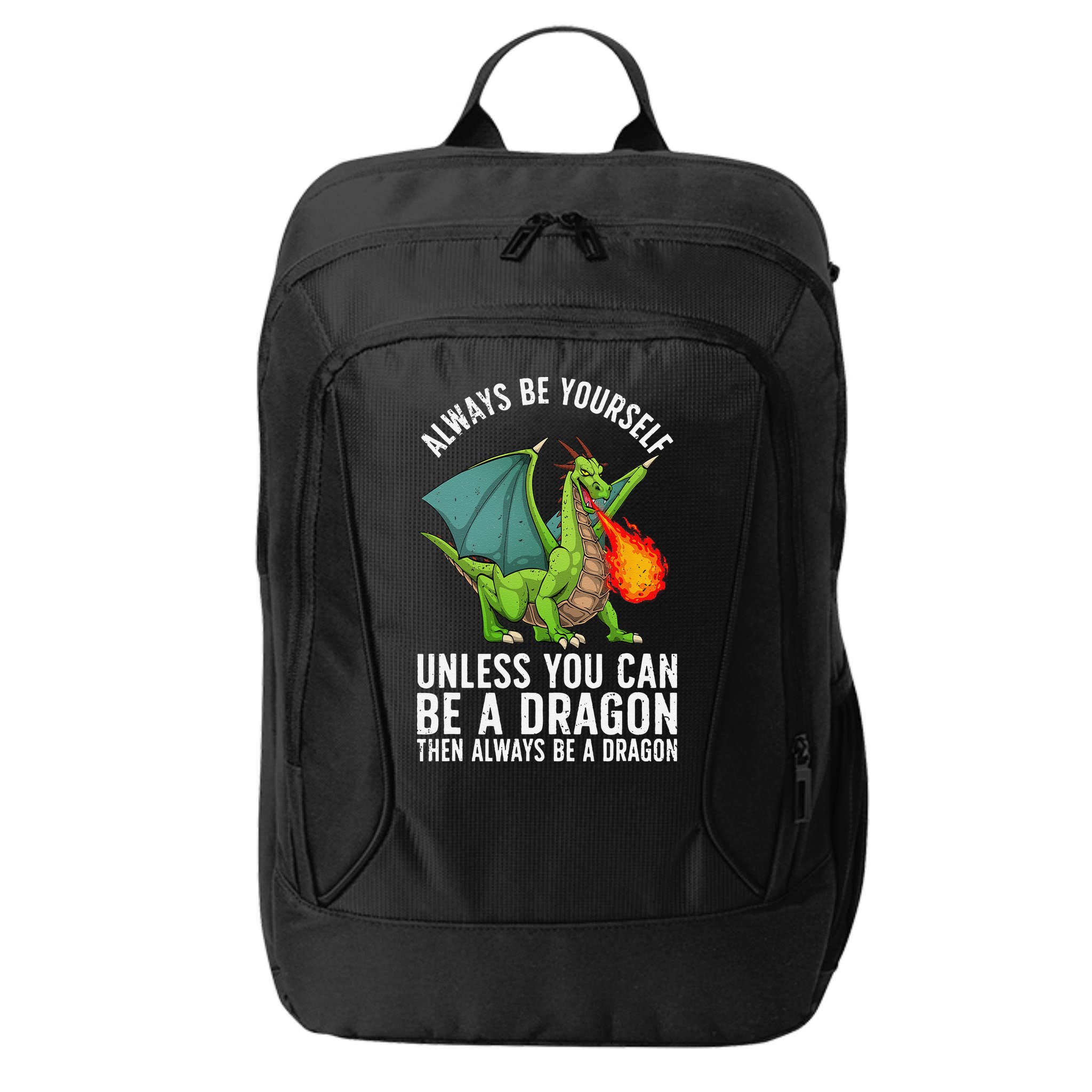 Funny Dragon Design For Fantasy Dragon Lover City Backpack