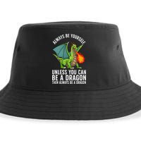 Funny Dragon Design For Fantasy Dragon Lover Sustainable Bucket Hat