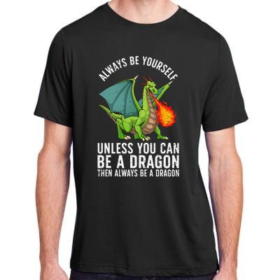 Funny Dragon Design For Fantasy Dragon Lover Adult ChromaSoft Performance T-Shirt