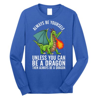 Funny Dragon Design For Fantasy Dragon Lover Long Sleeve Shirt