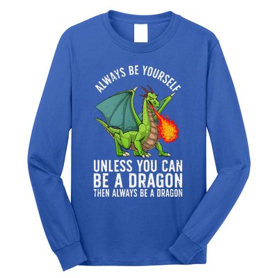 Funny Dragon Design For Fantasy Dragon Lover Long Sleeve Shirt