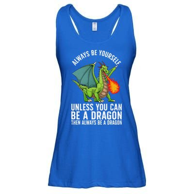 Funny Dragon Design For Fantasy Dragon Lover Ladies Essential Flowy Tank