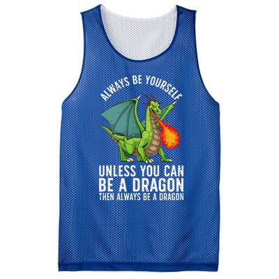 Funny Dragon Design For Fantasy Dragon Lover Mesh Reversible Basketball Jersey Tank