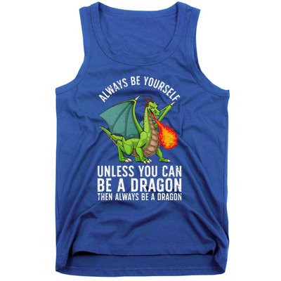 Funny Dragon Design For Fantasy Dragon Lover Tank Top