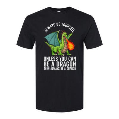 Funny Dragon Design For Fantasy Dragon Lover Softstyle CVC T-Shirt