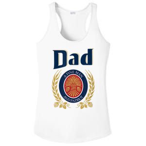 Fathers Day Dad Could Use A Beer Dad Beer Funny Gift Ladies PosiCharge Competitor Racerback Tank