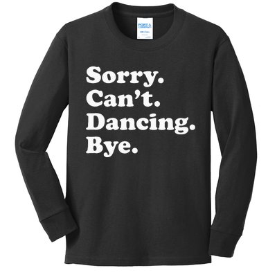 Funny Dancing Dance Gift For Men Women Kids Long Sleeve Shirt