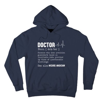 Funny Doctor Definition Medical Healthcare Physician Hoodie