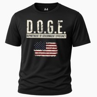 Funny Doge Department Of Government Efficiency . D.O.G.E. Cooling Performance Crew T-Shirt