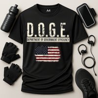 Funny Doge Department Of Government Efficiency . D.O.G.E. Cooling Performance Crew T-Shirt