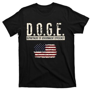 Funny Doge Department Of Government Efficiency . D.O.G.E. T-Shirt