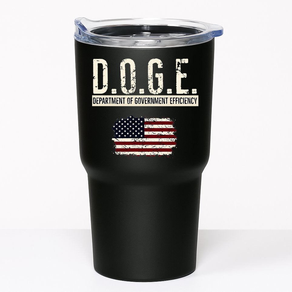 Funny Doge Department Of Government Efficiency . D.O.G.E. Tumbler