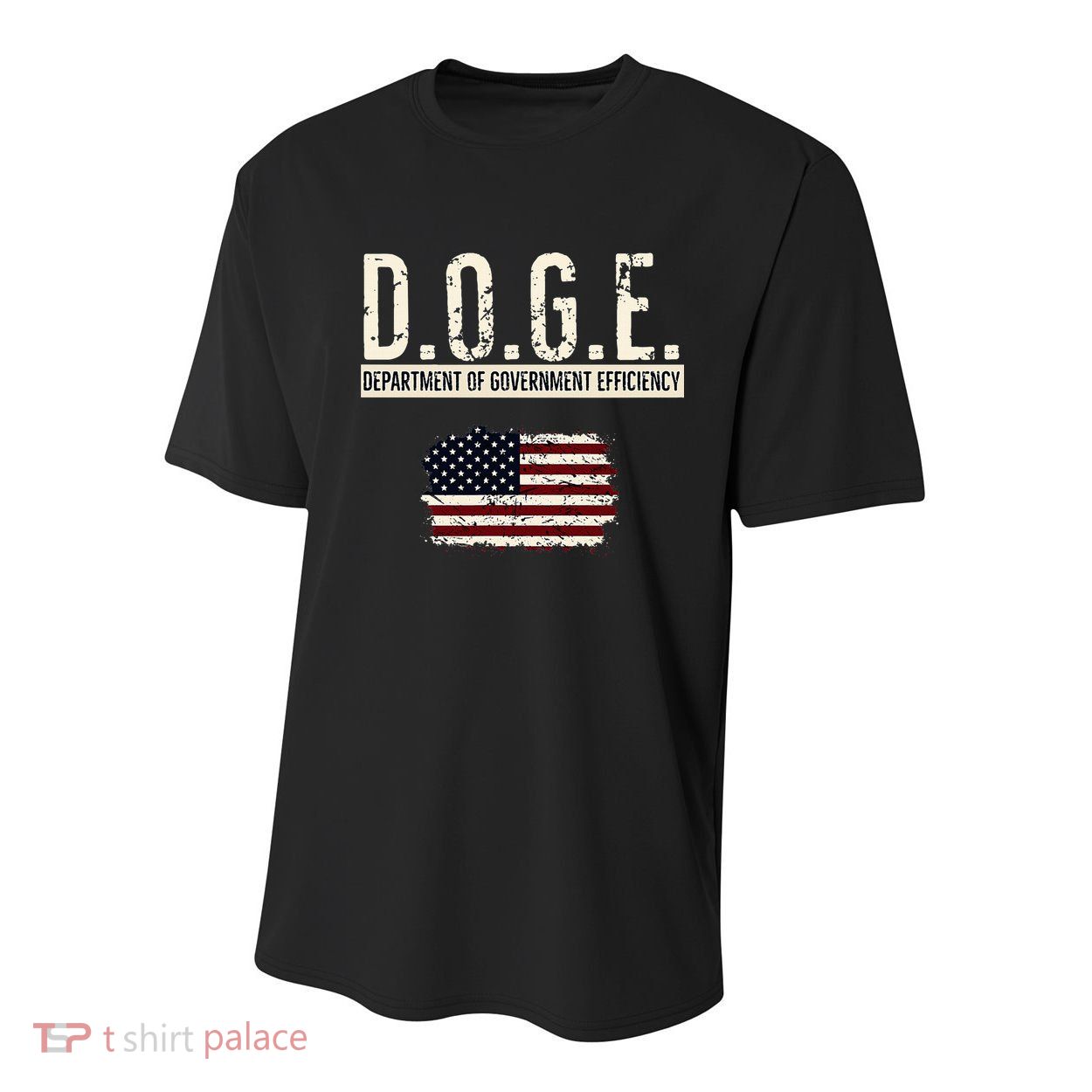 Funny Doge Department Of Government Efficiency . D.O.G.E. Youth Performance Sprint T-Shirt
