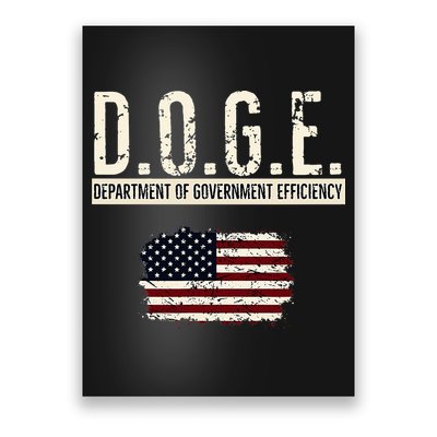 Funny Doge Department Of Government Efficiency . D.O.G.E. Poster