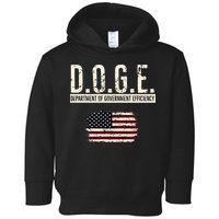 Funny Doge Department Of Government Efficiency . D.O.G.E. Toddler Hoodie