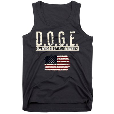 Funny Doge Department Of Government Efficiency . D.O.G.E. Tank Top