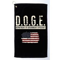 Funny Doge Department Of Government Efficiency . D.O.G.E. Golf Towel