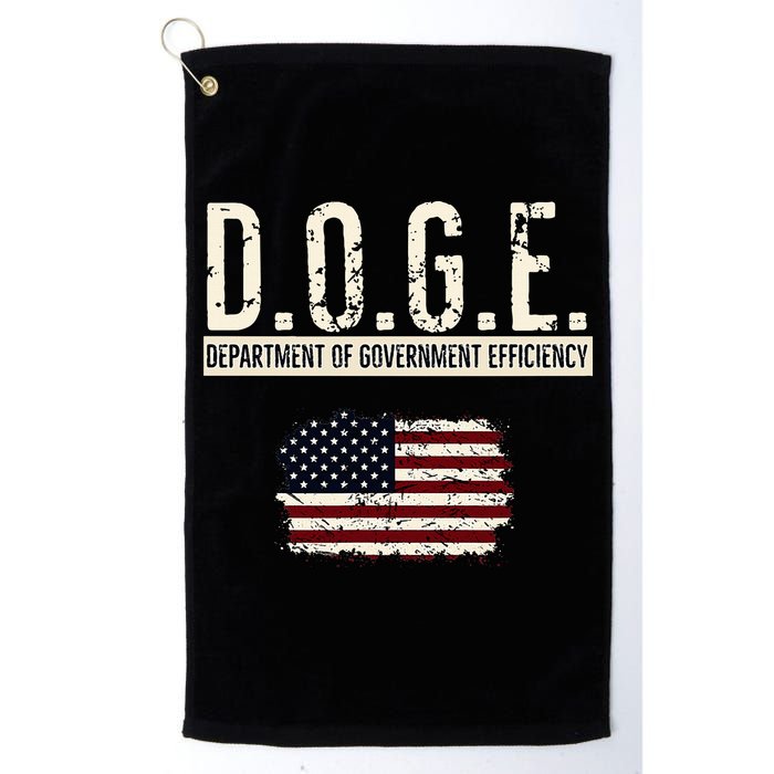 Funny Doge Department Of Government Efficiency . D.O.G.E. Golf Towel