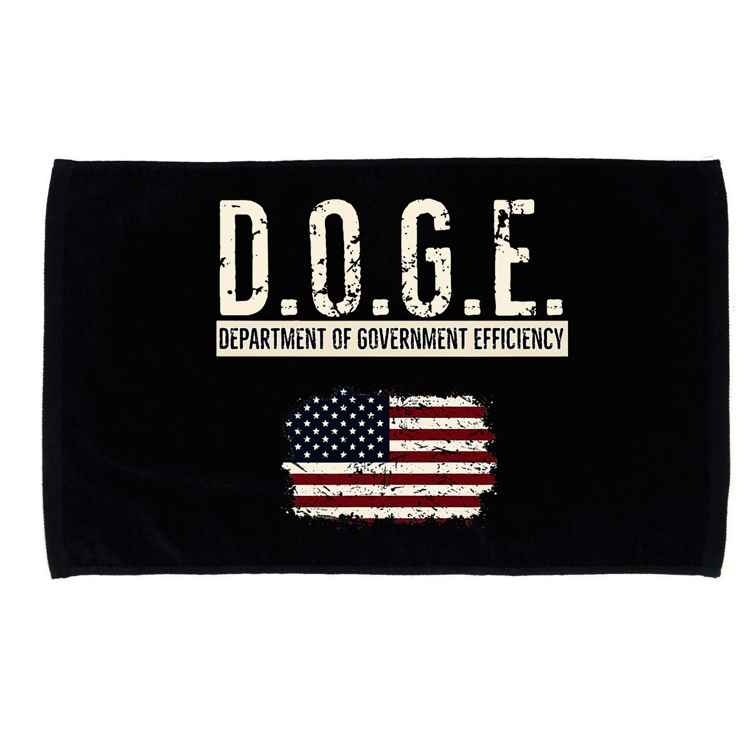 Funny Doge Department Of Government Efficiency . D.O.G.E. Microfiber Hand Towel