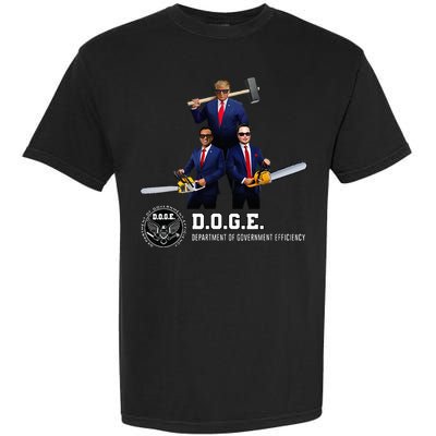 Funny D.O.G.E. (Department Of Government Efficiency) Doge Garment-Dyed Heavyweight T-Shirt